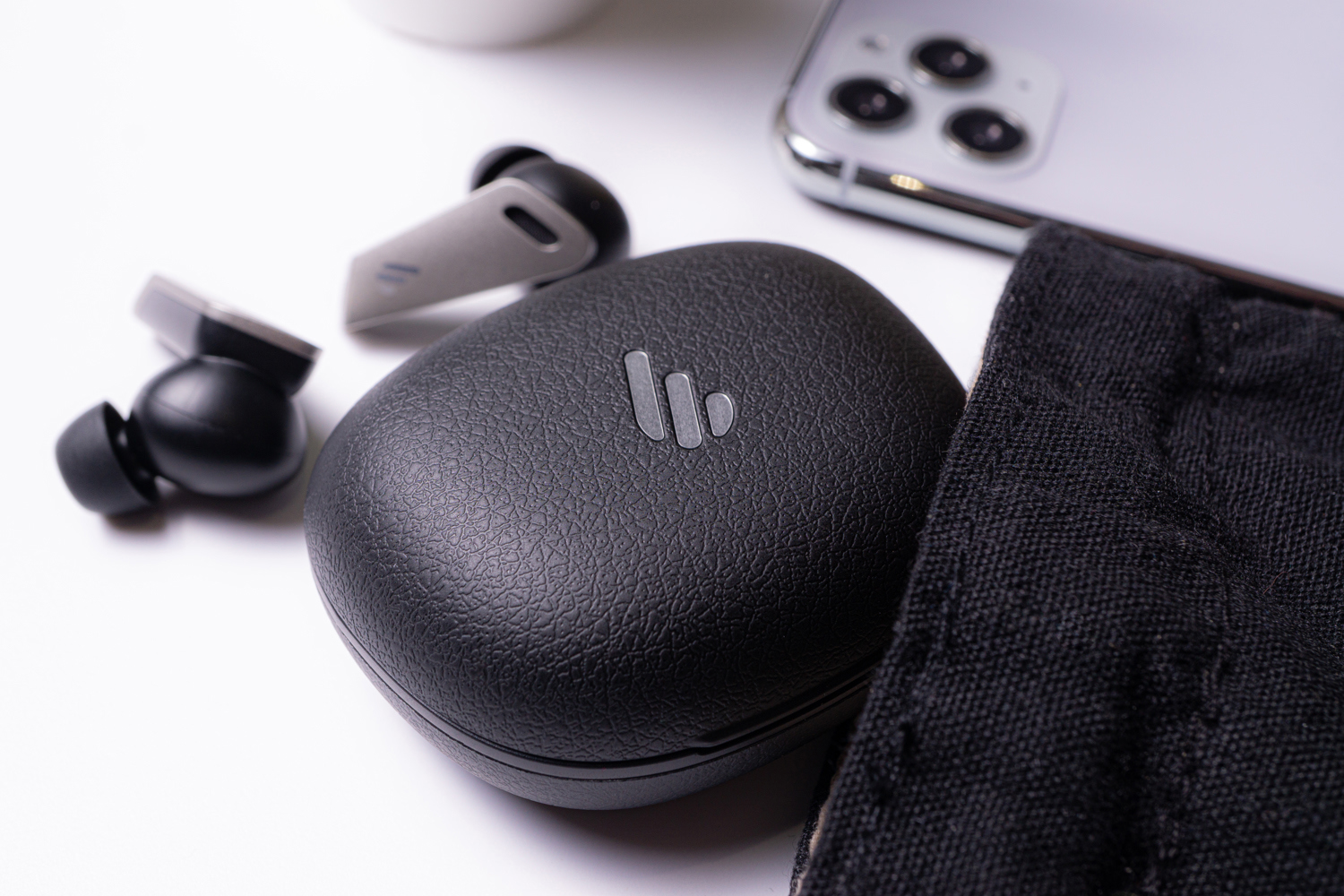 Edifier TWS NB2 Pro Wireless Bluetooth Earphone Earbud, Hybrid Noise Cancellation, 10M Effective Distance, Microphone Black