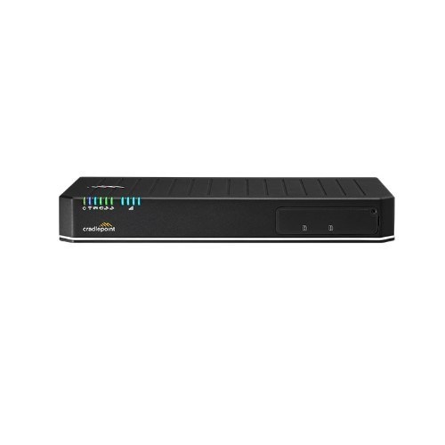 Cradlepoint E3000 Branch Enterprise Router, Advanced Plan, 4X Sma Cellular Connectors, 9X GbE RJ45 Ports, Embedded 5G Modem, Dual Sim, 1Year NetCloud