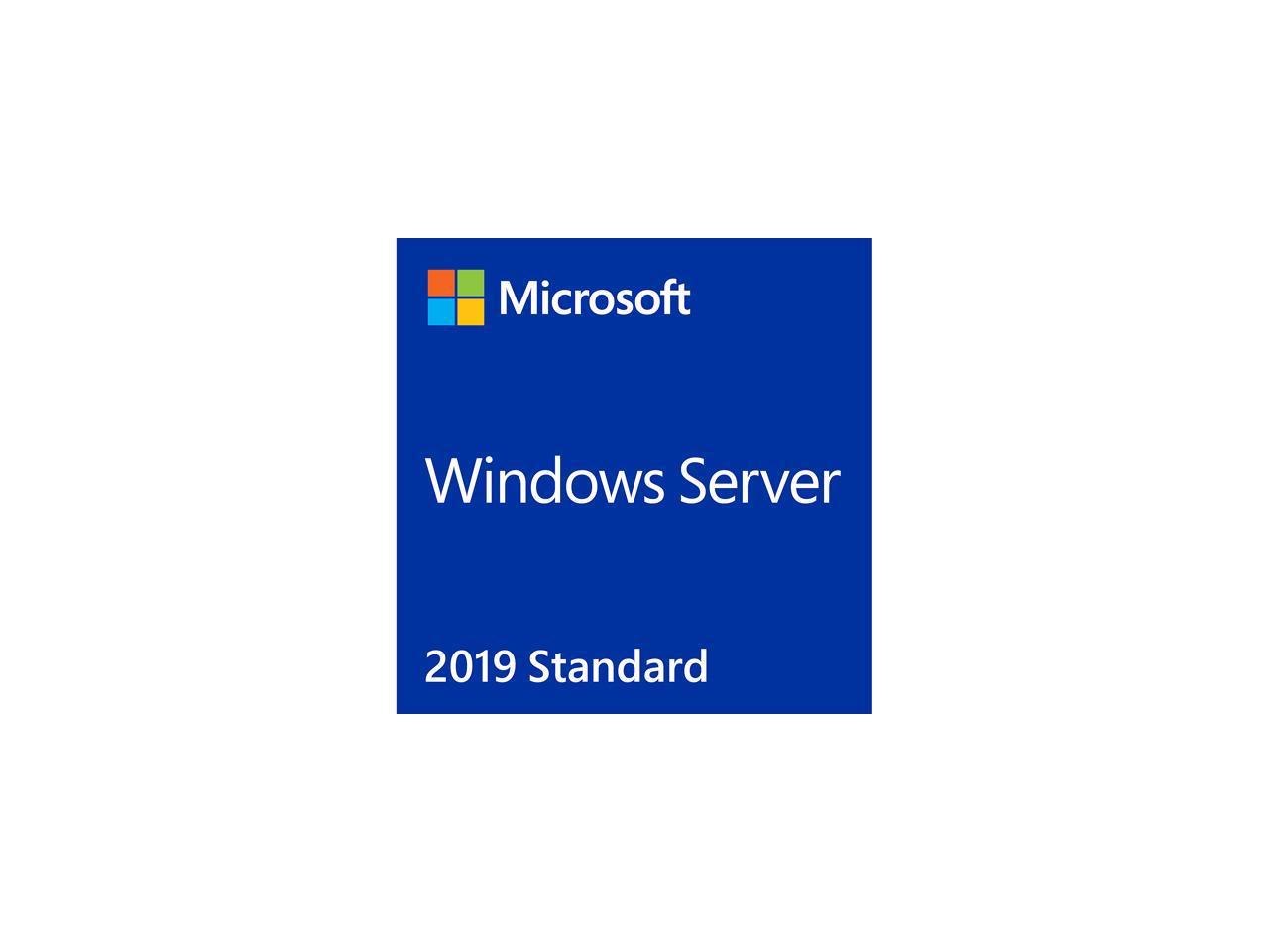 Microsoft Windows Server 2019 Standard 64-bit - License - 16 Core