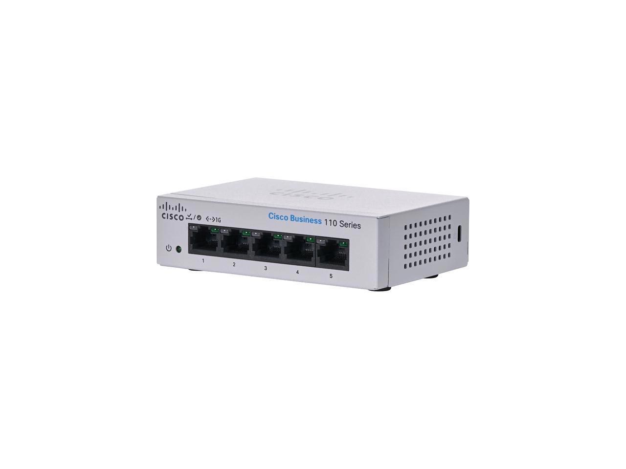 Cisco Business 110 CBS110-5T-D Ethernet Switch