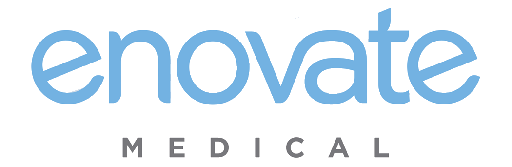 Enovate Medical Spacer, .75 In, Vesa Mount, White