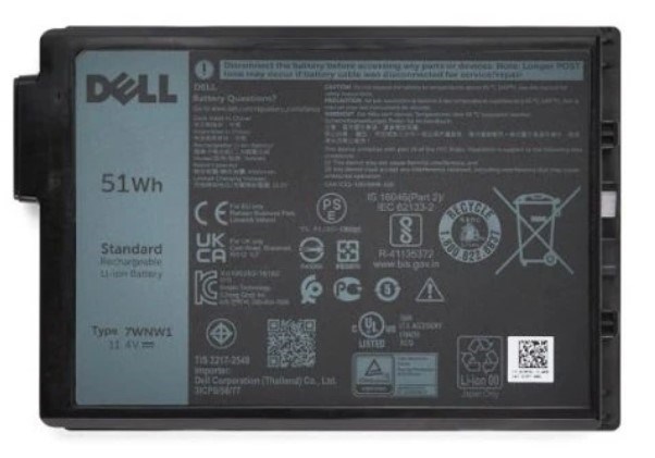 Dell 51 WHr 3-Cell Primary Battery for Latitude 5420/5424/7424