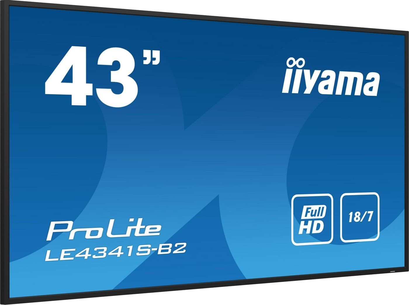 Iiyama 43" 1920X1080, Ips Panel, 1%