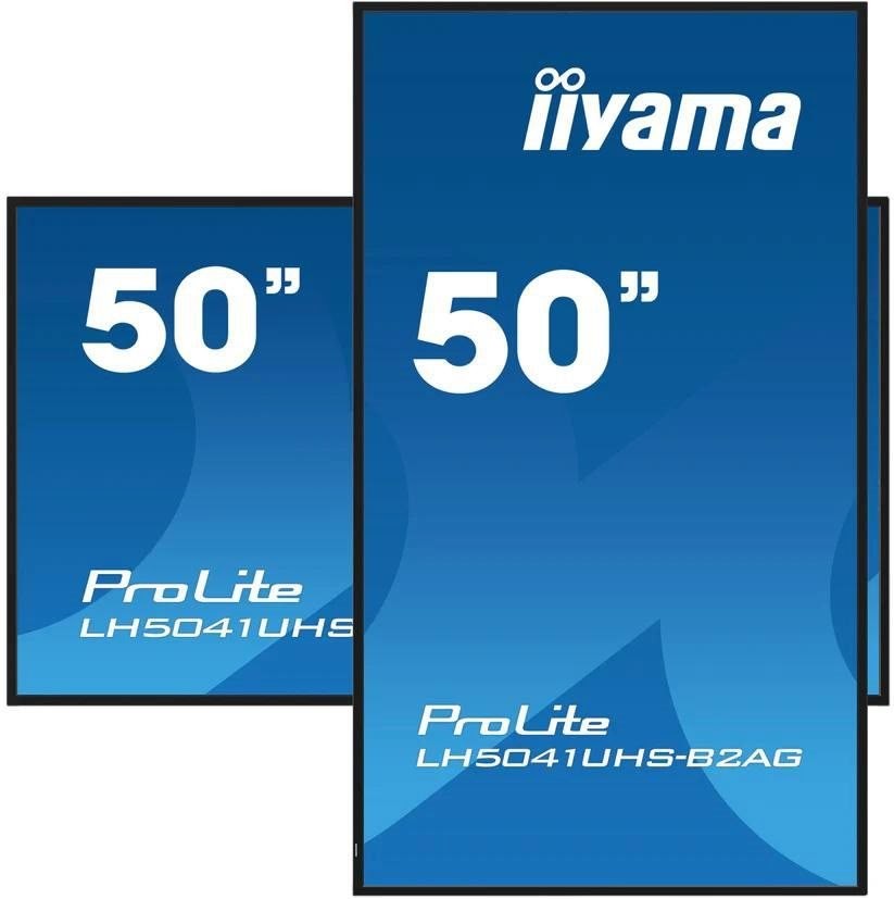 Iiyama 50" 3840X2160, 4K Uhd Va Panel