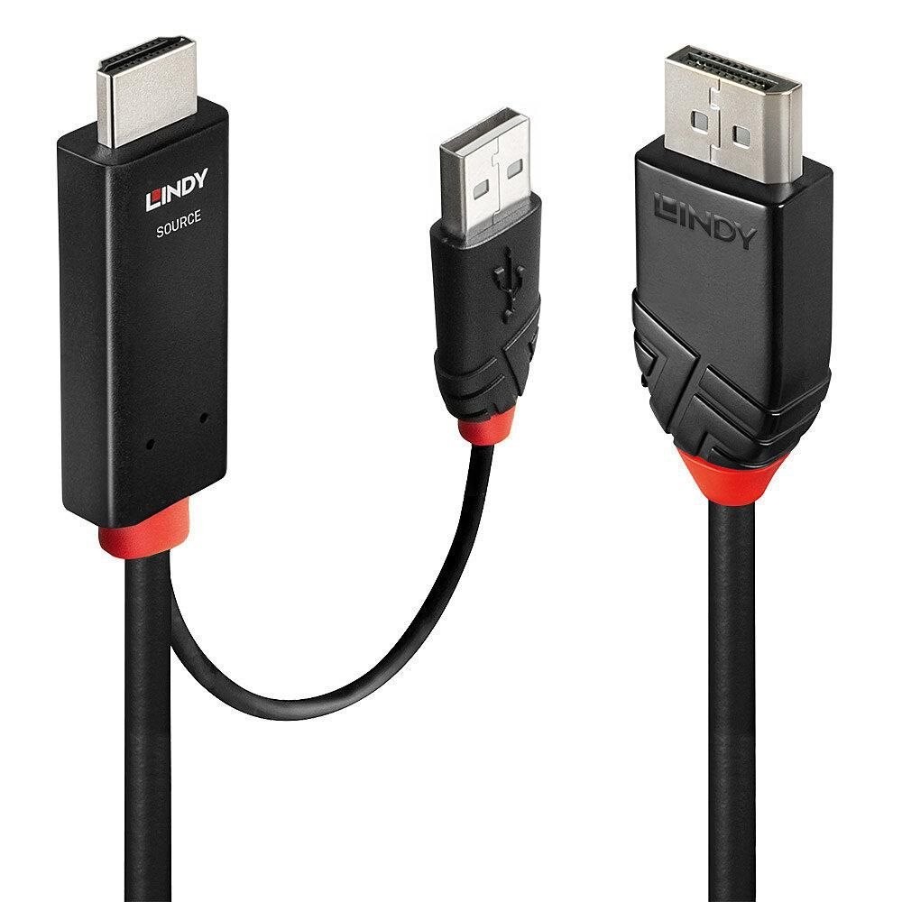 Lindy 2M Hdmi To DisplayPort Cable
