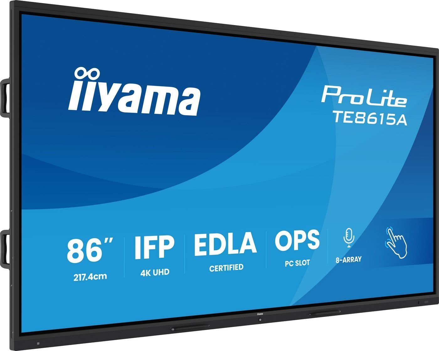 Iiyama 86" Stylish Ifp, iiWare21E