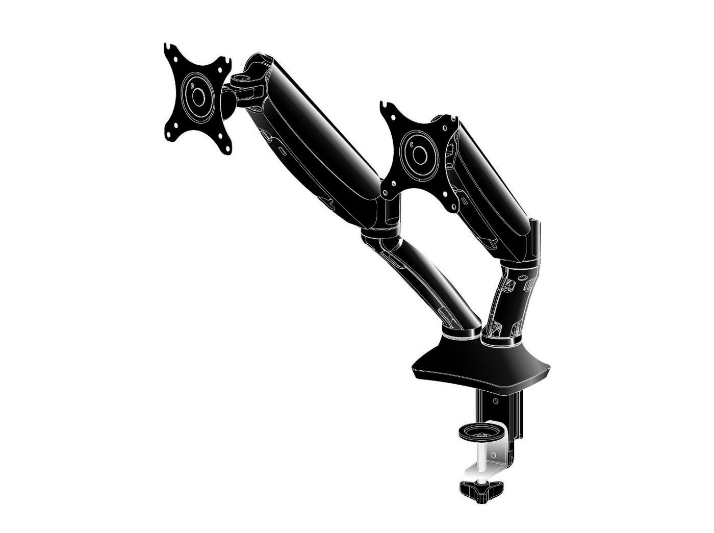Iiyama Flexible Desk Mount, Moq 3 PCS