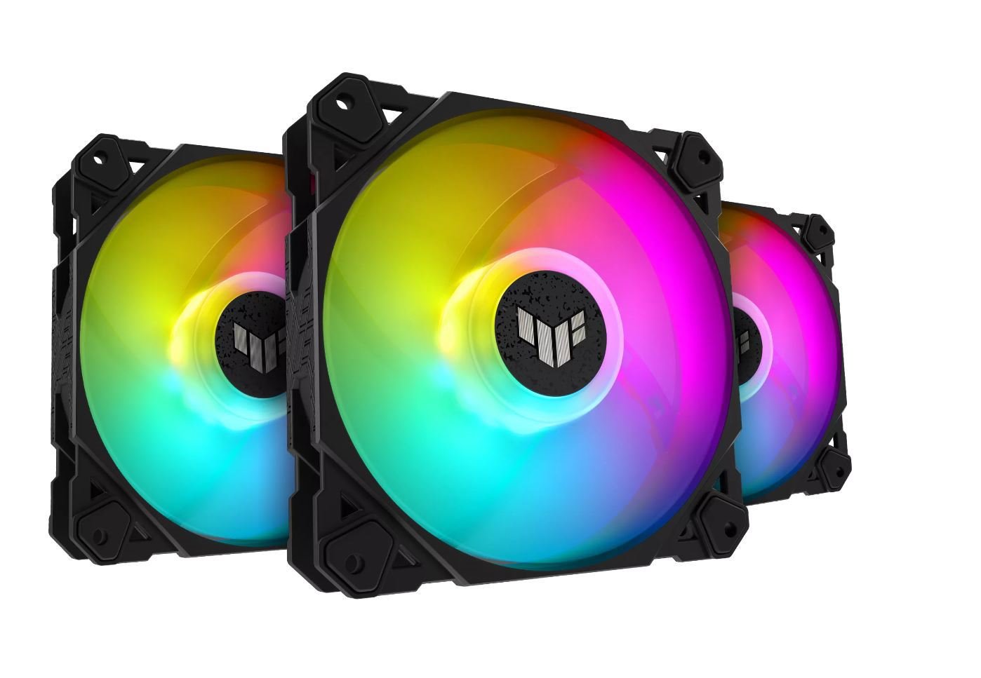 TUF Gaming TF120 ARGB 3 Pack Cooling Fan - PC, Chassis, Computer Case