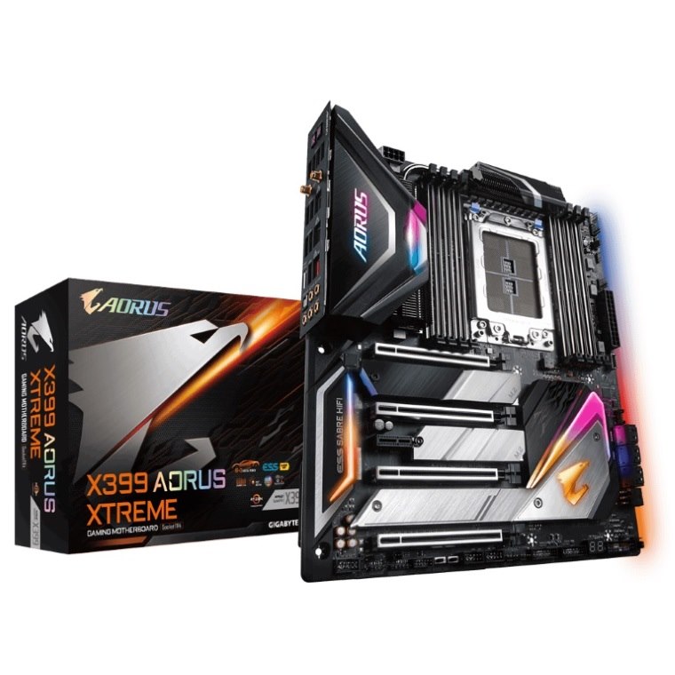 Gigabyte X399 Aorus Extreme MN,TR4, 8xDDR4, 6xSATA,3xM.2, Usb-C, E-Atx, 3YR WTY