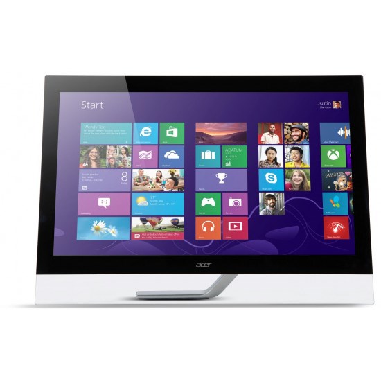 Acer T272hul 27" 10-Point Touch, 2560 X 1440, Vga+ HDMi+ DP + Usb, Vesa, Speaker, 3 Year WTY