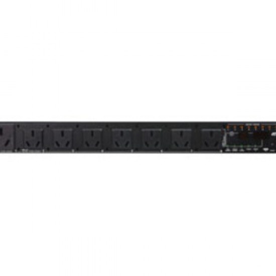 Aten (Pe8208z-At-G) 8 Port 1U 15A Smart Pdu - Outlet Level Metering With Outlet Control, 7 X GB1002 10A+ 1 X GB1002 15A