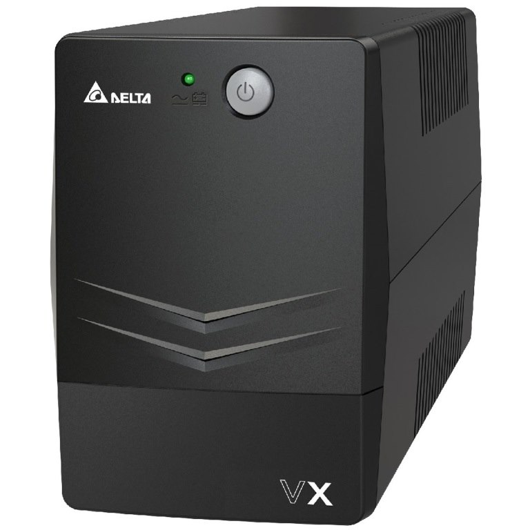 Delta VX Line Interactive 600Va/360W Mini Tower Ups, 2X Au Outlet, 10A Input Cord, Free Ups Management Software Download, 2Y Ar Warranty (Include Battery)