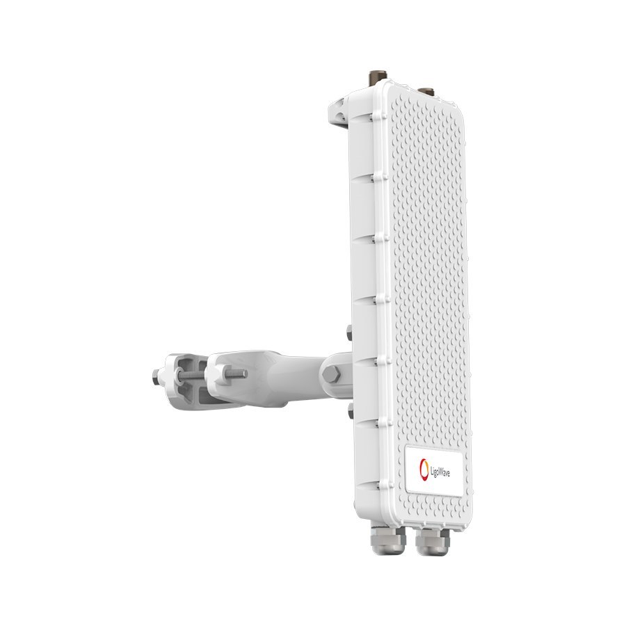 LigoWave | 5GHz Wireless Bridge For Long-Distance Heavy-Duty Point-to-Point Applications Featuring N-Type Connectors