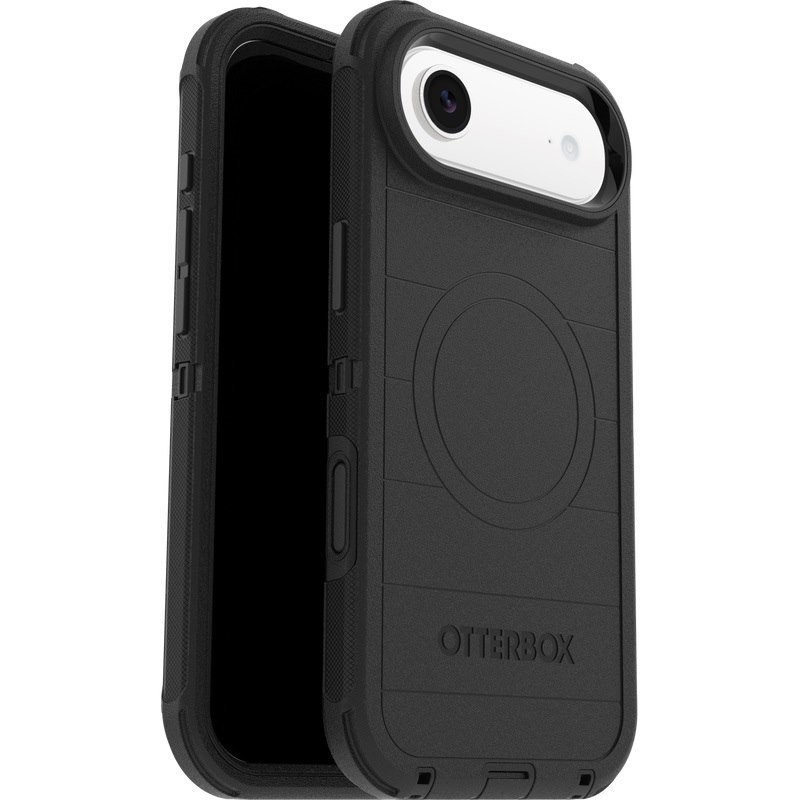 OtterBox Defender Pro MagSafe Apple iPhone 17 Air (6.5') Case Black - (77-98368), Drop+ 7X Military Standard, Raised Edges, 7 Years Warranty