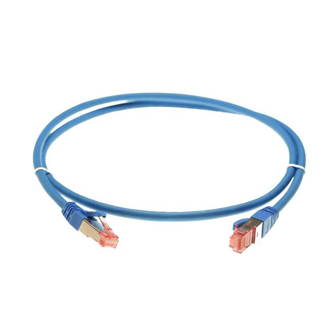 4Cabling 50M Cat 6A S/FTP LSZH Ethernet Network Cable. Blue