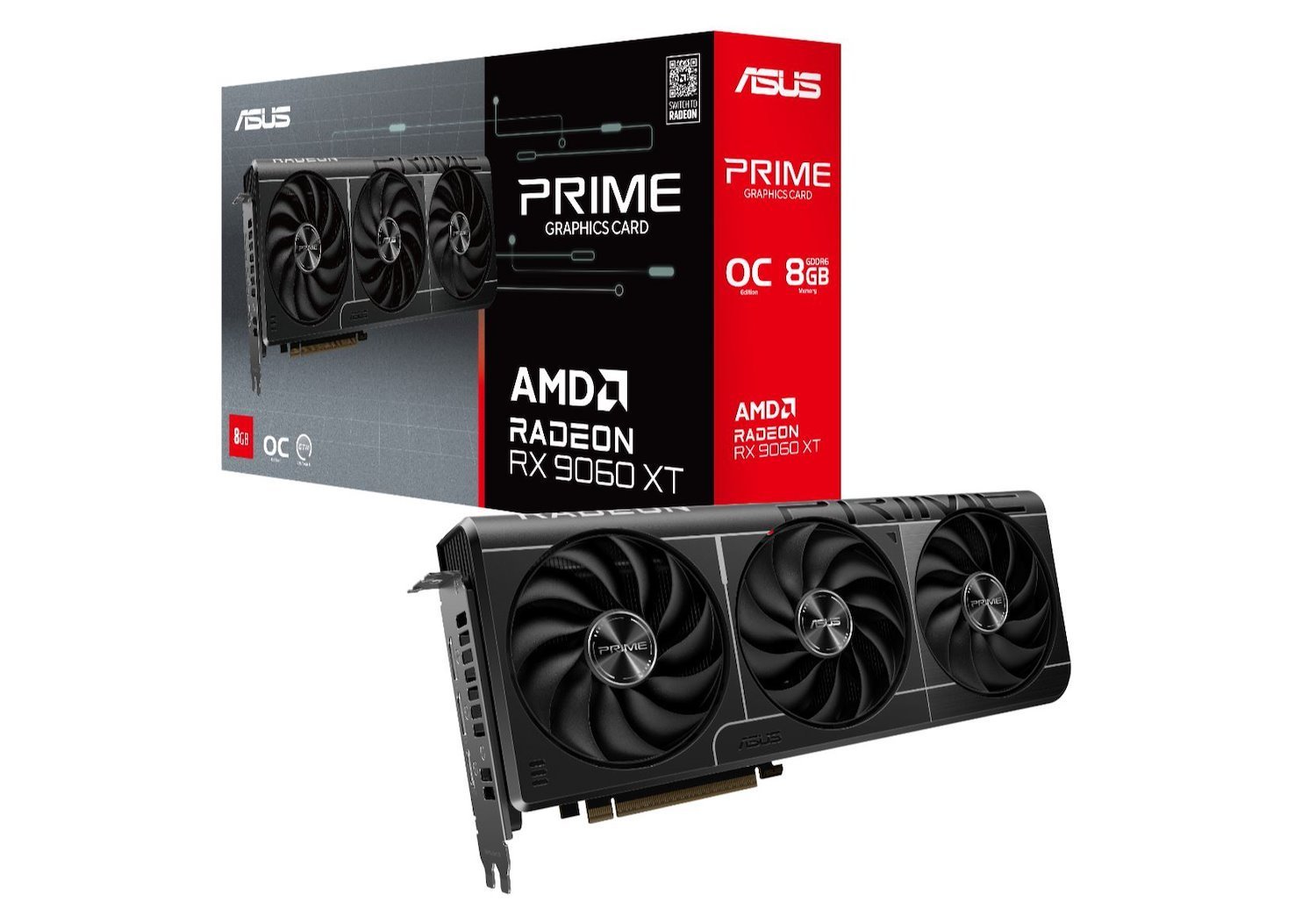 Asus Prime Radeon RX 9060 XT Oc 8GB