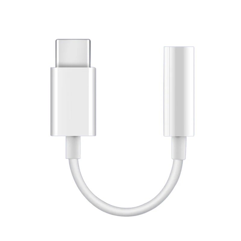 Generic Usp Type C To Aux 3.5MM Dac Headphone Jack Adapter - White (Altac), Lightweight & Portable, Corrosion Resistance, 2 Years Warranty