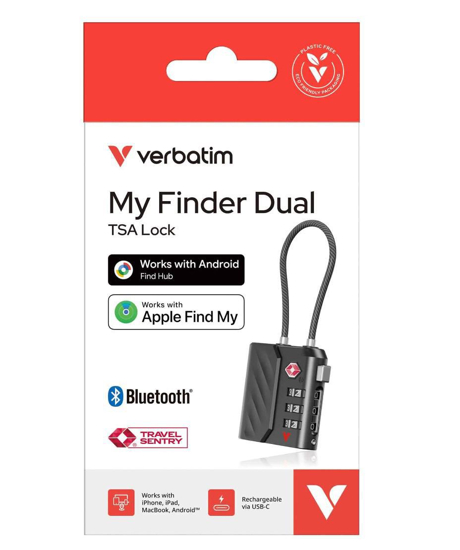 Verbatim MY Finder Dual Channel TS Lock - Black