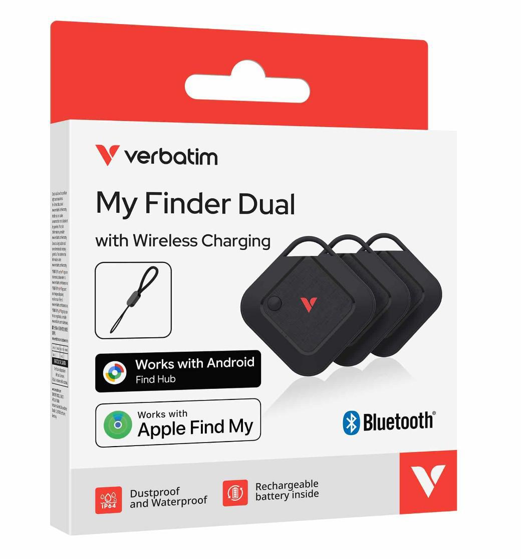 Verbatim Dual Channel W/L Charging 3 Pack - Black