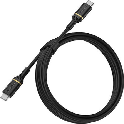 OtterBox Usb-C To Usb-C 2 Meter Fast Charge Usb 2.0 / Usb PD Cable - Black Shimmer