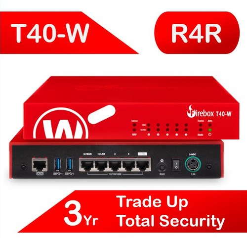 WatchGuard Trade Up To WatchGuard Firebox T40-W With 3-YR Total Security Suite (Au) - R4R Promo On Now!