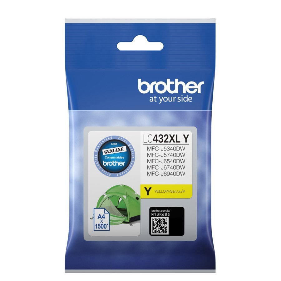 Brother Yellow Ink Cartridge To Suit MFC-J5340DW/MFC-J5740DW/MFC-J6540DW/MFC-J6740DW/MFC-J6940DW -Up To 1500 Pages