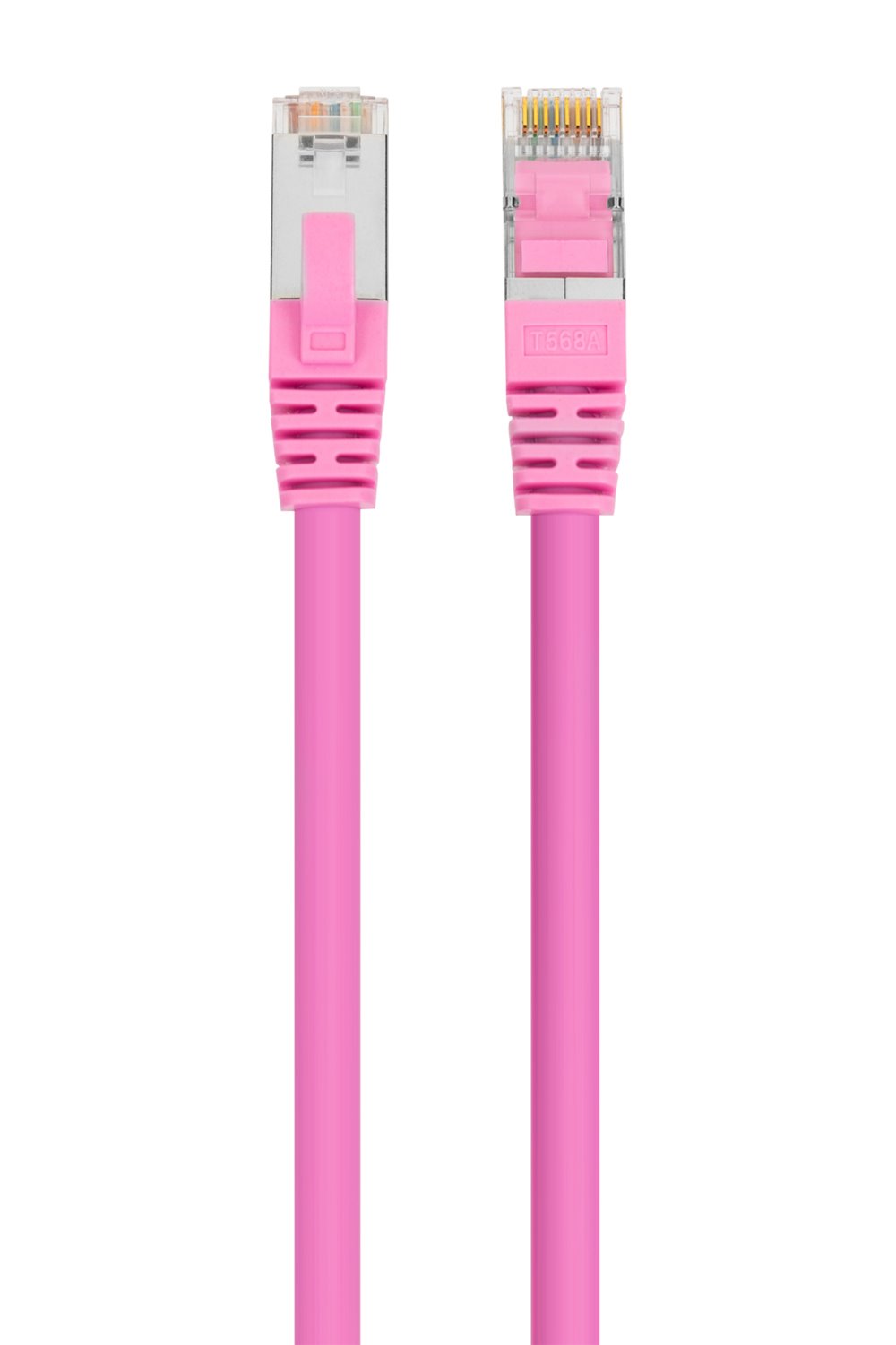 Comsol 3MTR 40GbE Cat 8 S/FTP Shielded Patch Cable LSZH - Pink