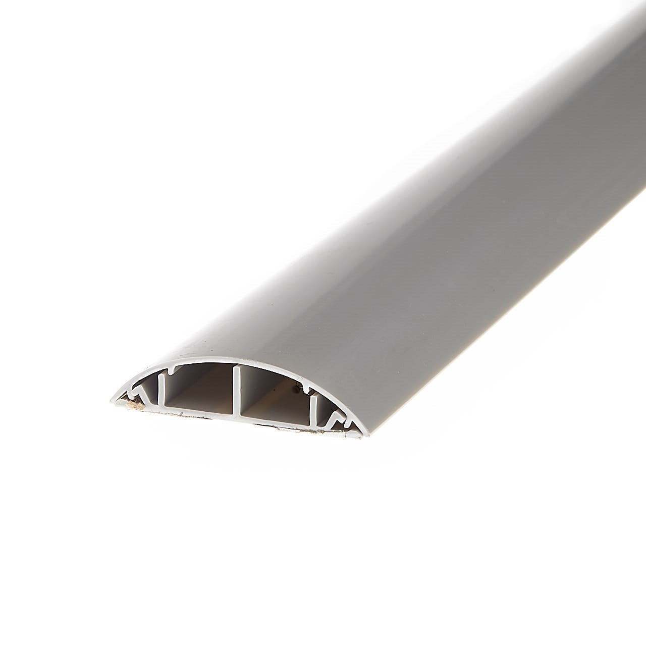 4Cabling Cable Covers - 70MM X 15MM X 2M: Grey