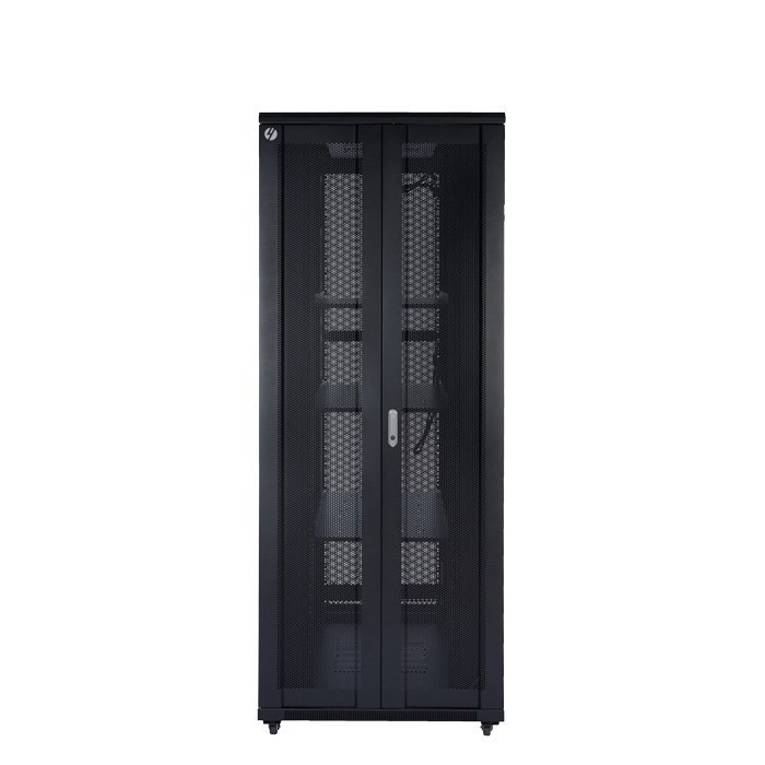 4Cabling 45Ru 800MM Wide X 1000MM Deep Server Rack With Bi-Fold Mesh Door