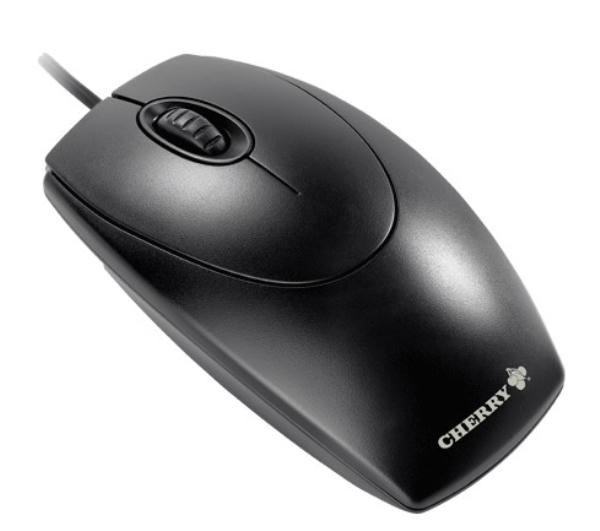 Cherry Wheel Mouse Optical, Black