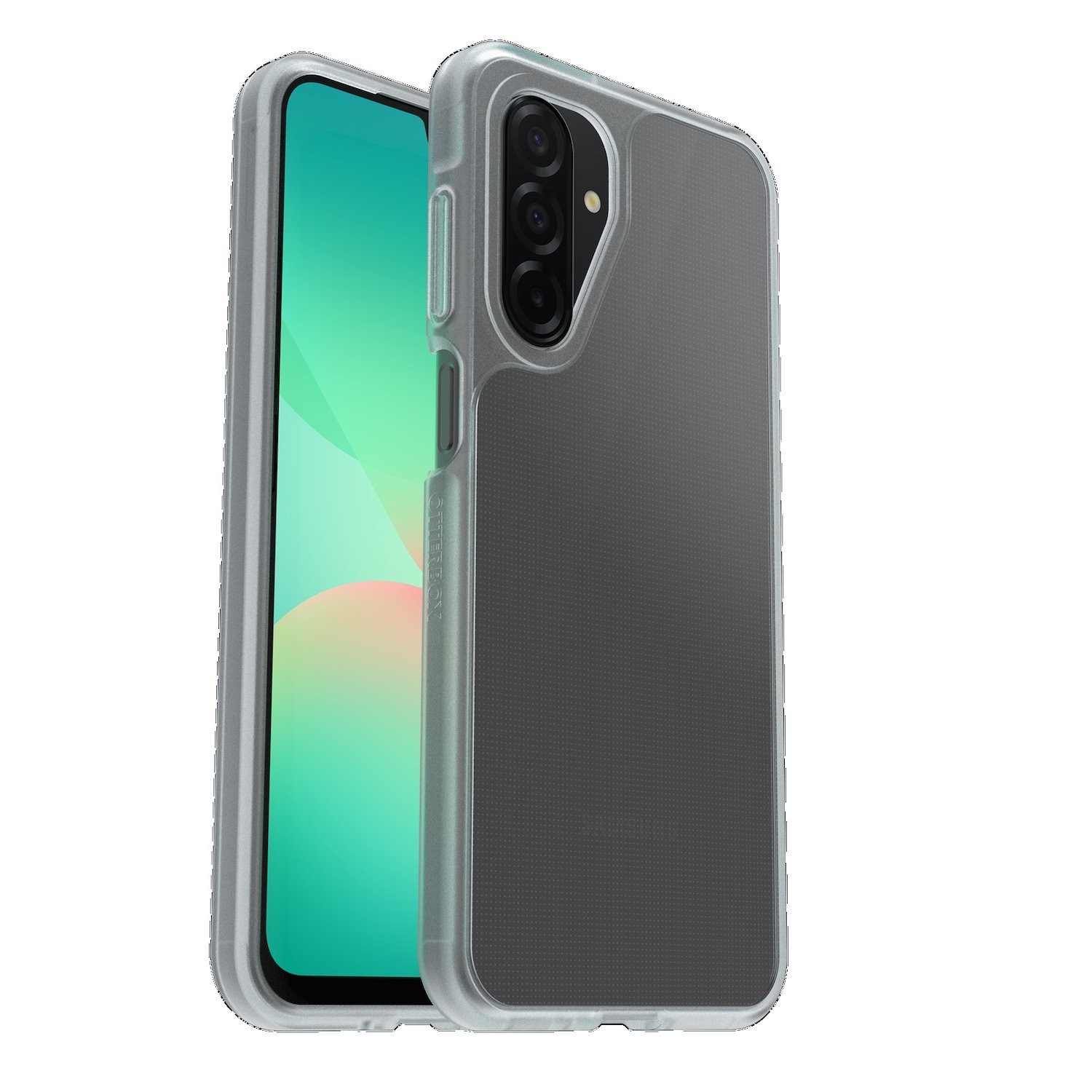 OtterBox React Samsung Galaxy A26 5G Case Clear - Antimicrobial, Drop+ Military Standard, Raised Edges, Hard Case, 7 Years Warranty