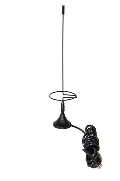 L-Com 800MHz - 900MHz 5 dBi Magnetic Mount Omnidirectional Antenna With 1.2M Cable And Sma Male Connector
