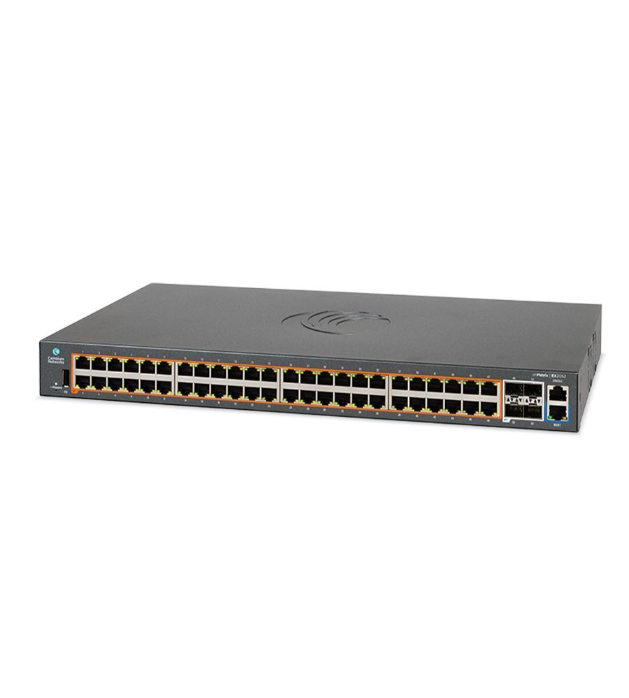 Cambium cnMatrix Ex2052-P 52-Port Gigabit Enterprise Cloud Managed PoE Switch
