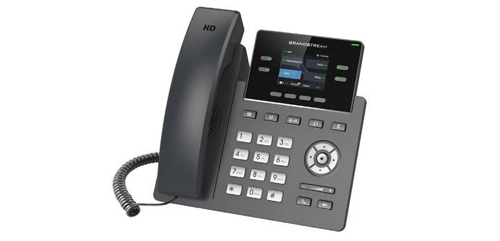 Grandstream GRP2612W 2 Lines 2 Sip Wi-Fi Connected 2.4In Colour Screen Ip Phone
