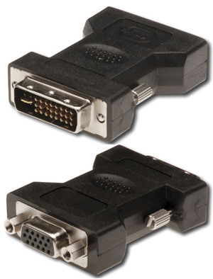 Digitus Ak-320504-000-S Dvi-I Male To Vga Female Adaptors