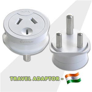 Sansai STV-1013 OutboundTravel Adapter - Nz/Au To India Plug