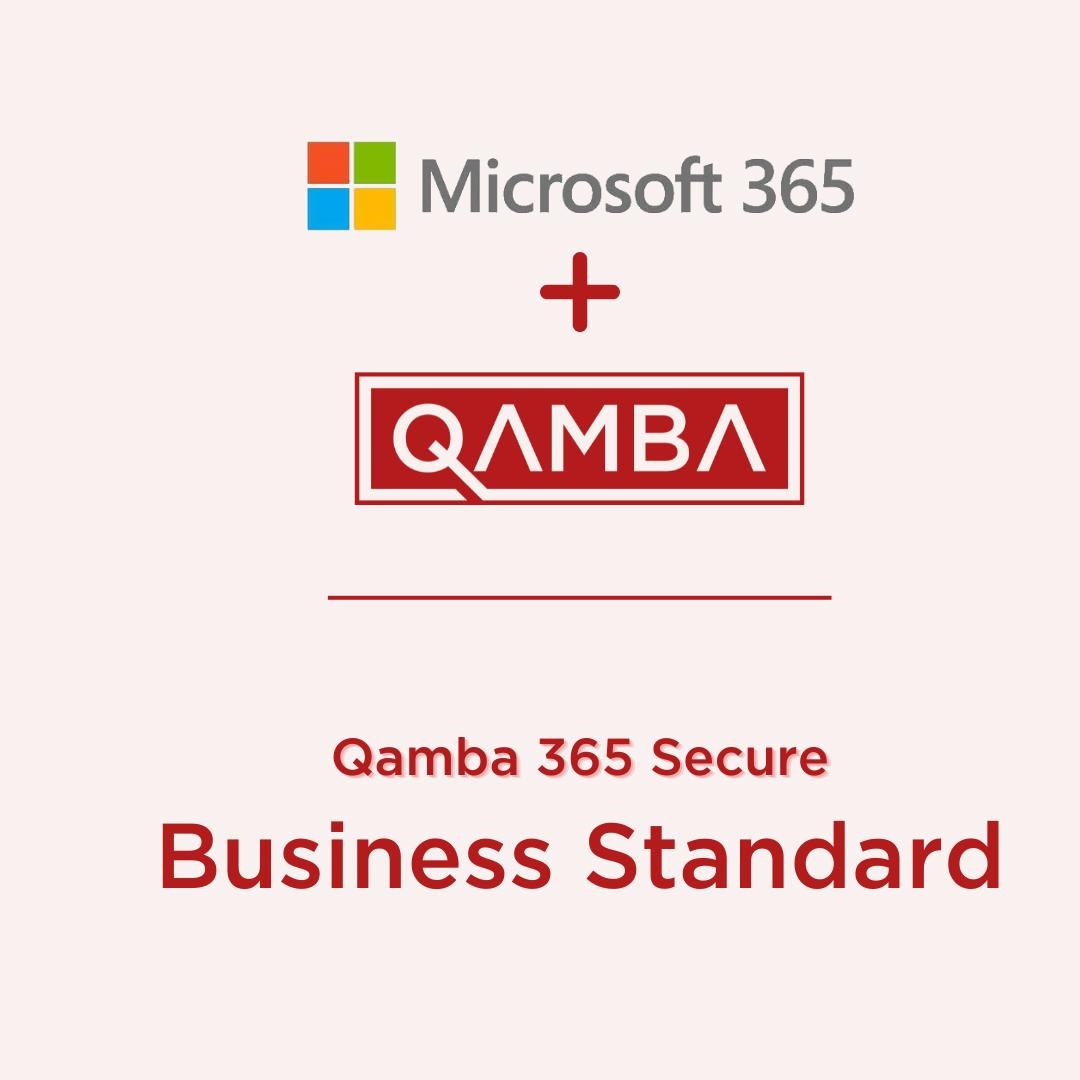 Qamba 365 Secure for Microsoft 365 Business Standard - annual commitment