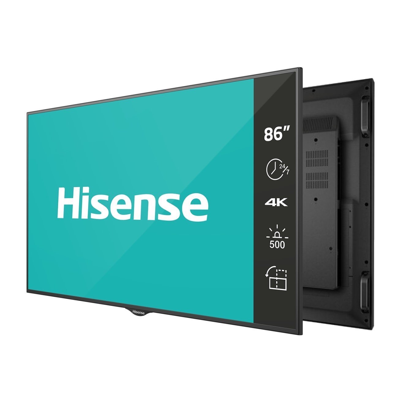 Hisense 86Bm66ae 86 Uhd Digital Signage 500Nit 24 X 7