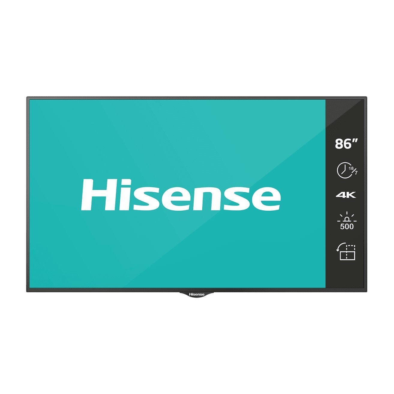 Hisense 86B4e30t 86 Uhd Digital Signage 500Nit 18 X 7