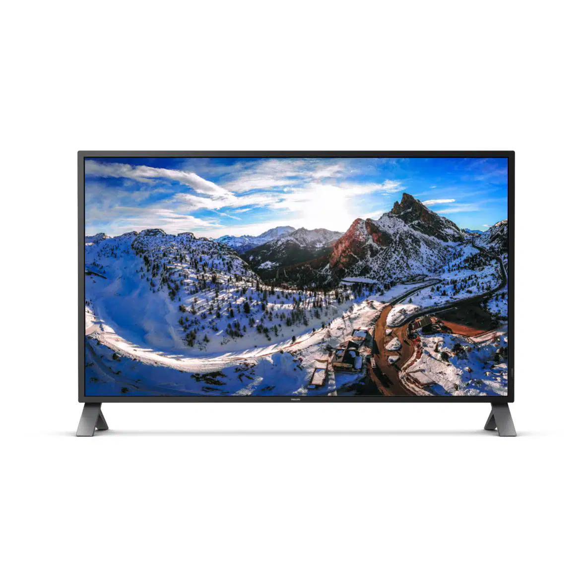 Philips 438P1 43" 16:9, 4K Uhd 3840X2160 Ips Business Monitor, 5MS, 60Hz, Vga, 2xHDMI, 2xDP, USBHub, Speakers, ***Box Damaged***
