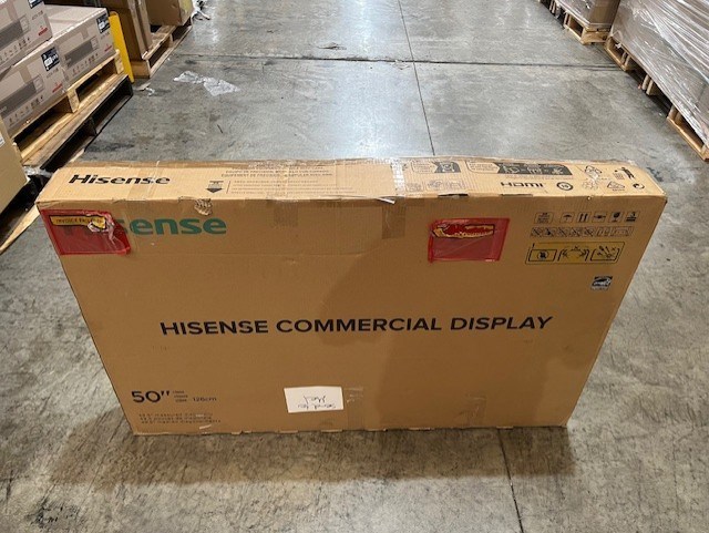Hisense 50DM66D 50 Uhd Digital Signage 500Nit 24 X 7 Android 11 Panel - Demo Unit