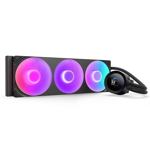 NZXT NZX Fan Kraken-Plus-360-Rgb-Black