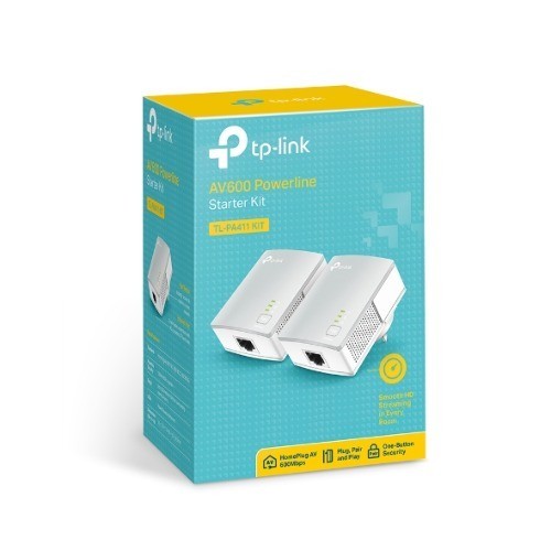 TP-Link TL-PA411KIT Powerline Network Adapter - 2