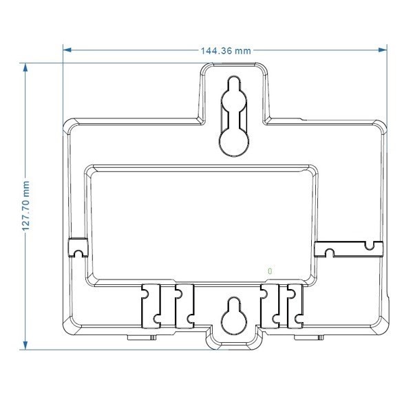 Yealink Wall Mount Bracket For Sip-T40p/G Sip-T41p/S Sip-T42g/S And Sip-T43u