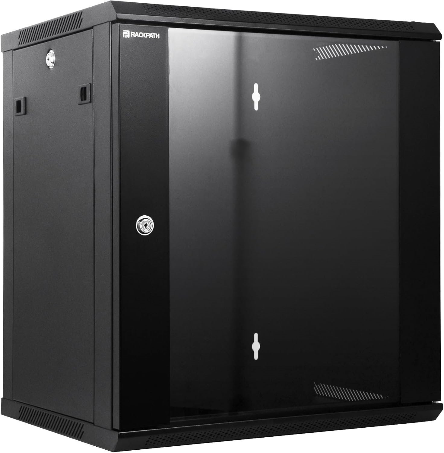 RackPath 12U Wall Mount Network Rack Cabinet