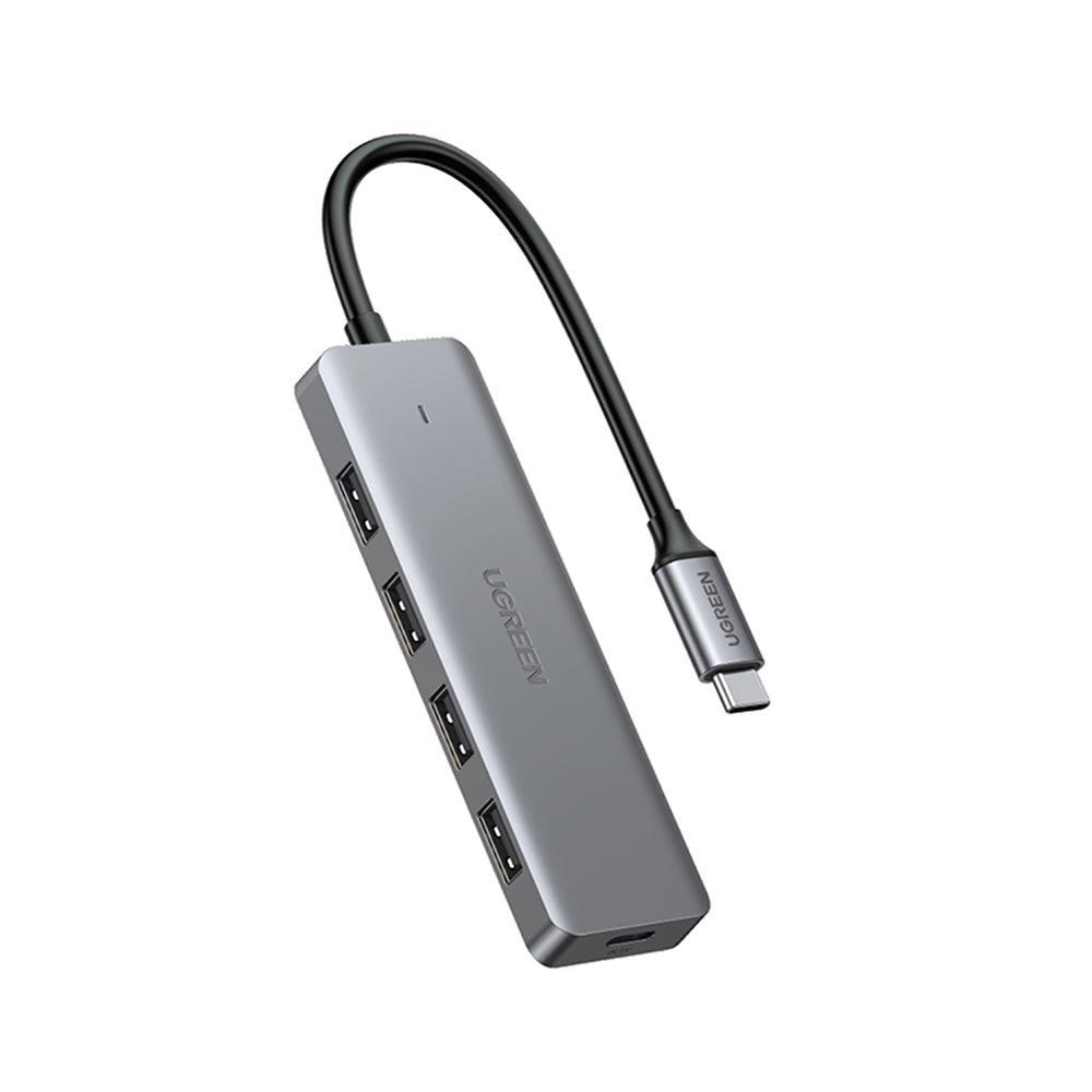 Ugreen CM219 4-Port Usb3.0 Hub With Usb-C Power Supply