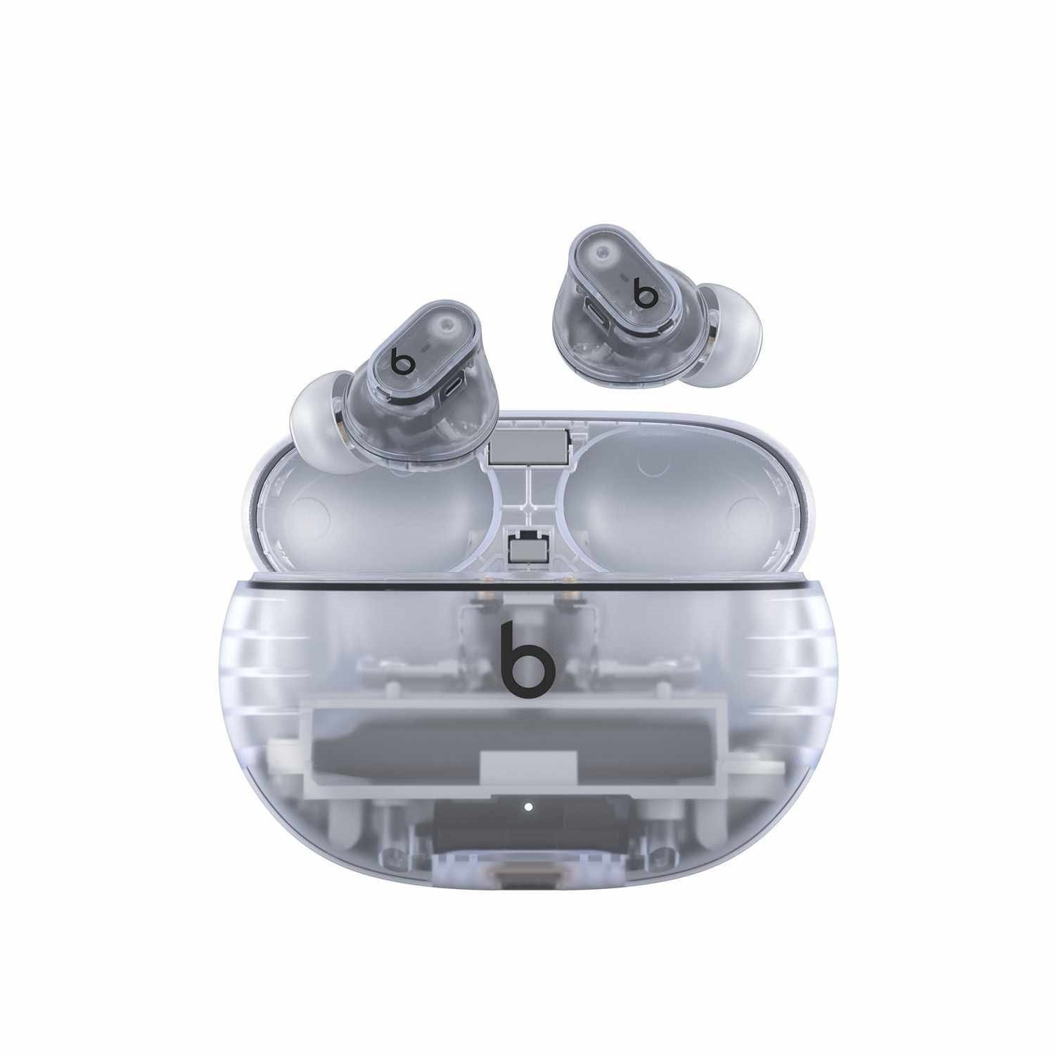 Beats Studio Buds + True Wireless Noise Cancelling Earbuds Transparent