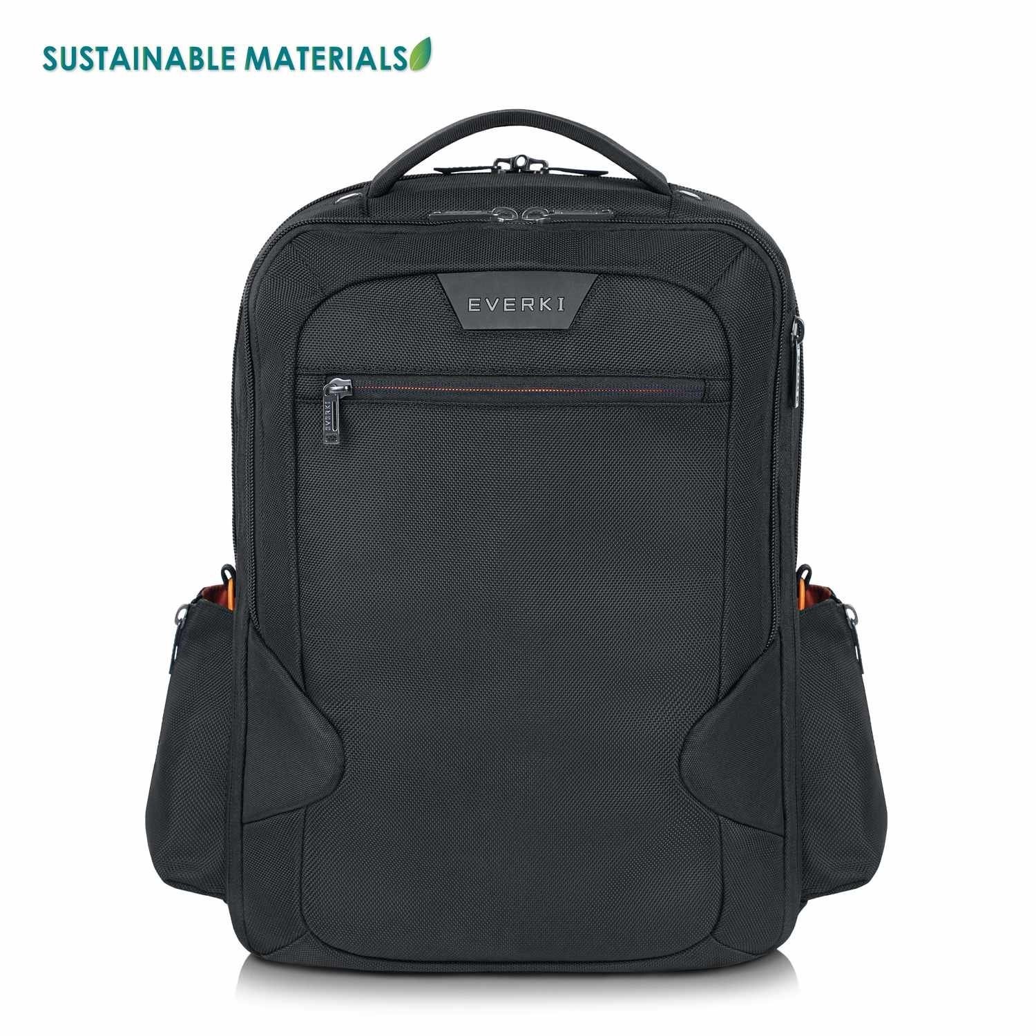 Everki Studio Eco Expandable Laptop Backpack Black