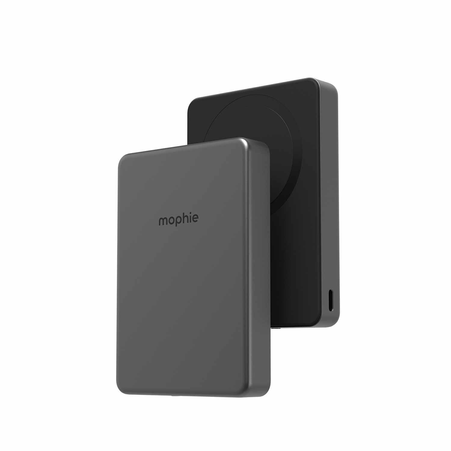 Mophie Powerstation Qi2 Wireless Slim Power Bank 10000mAh 15W PD Usb-C With Usb-C Cable Black