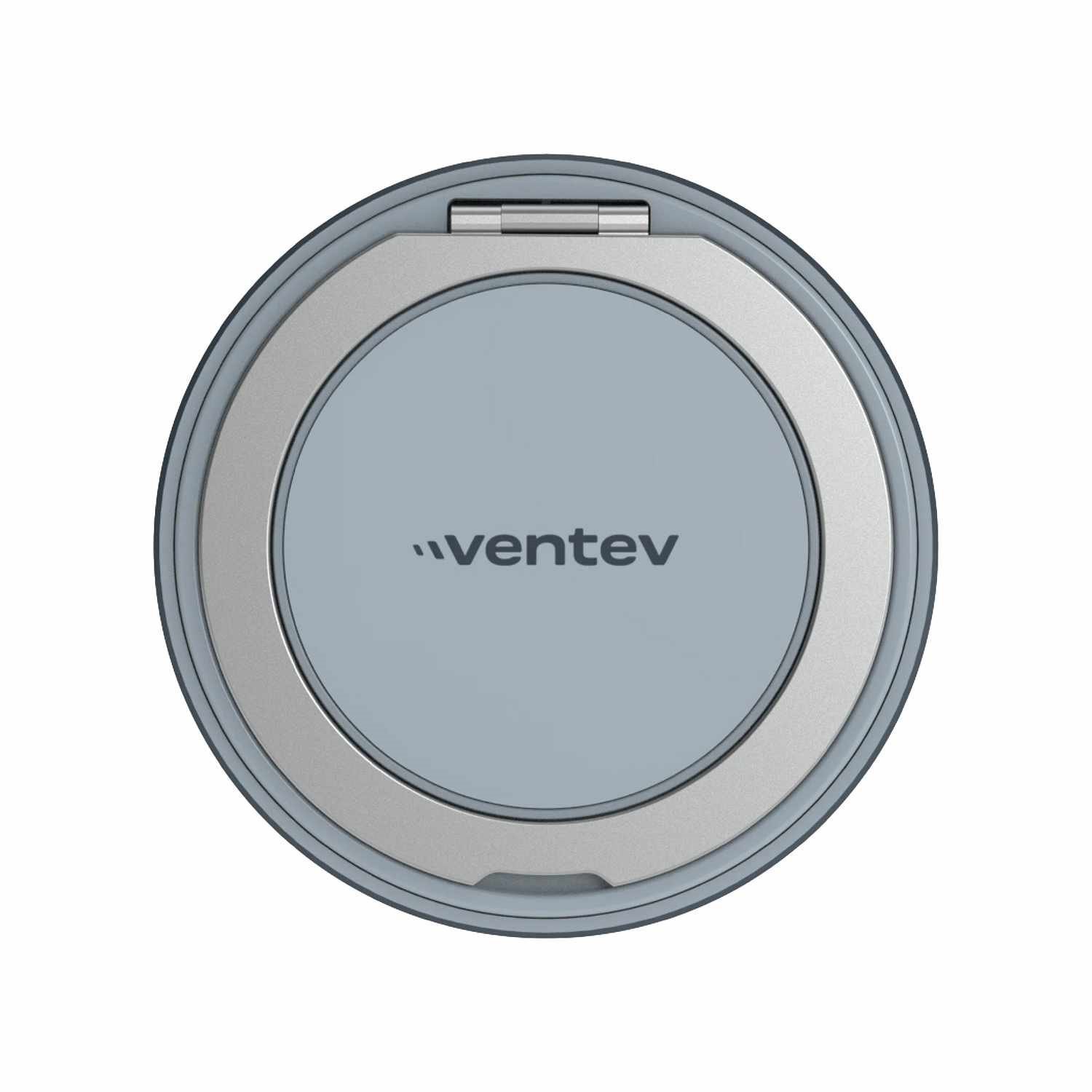 Ventev Qi2 15W Wireless Magnetic Charger With Stand Silver